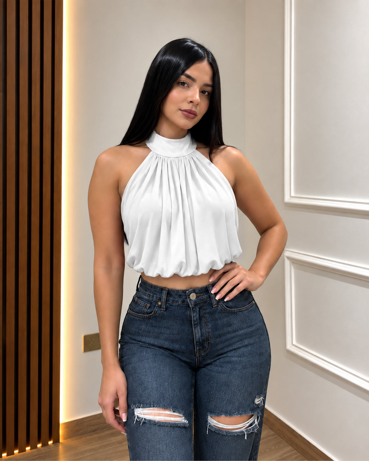 BLUSA GLOBO AURA