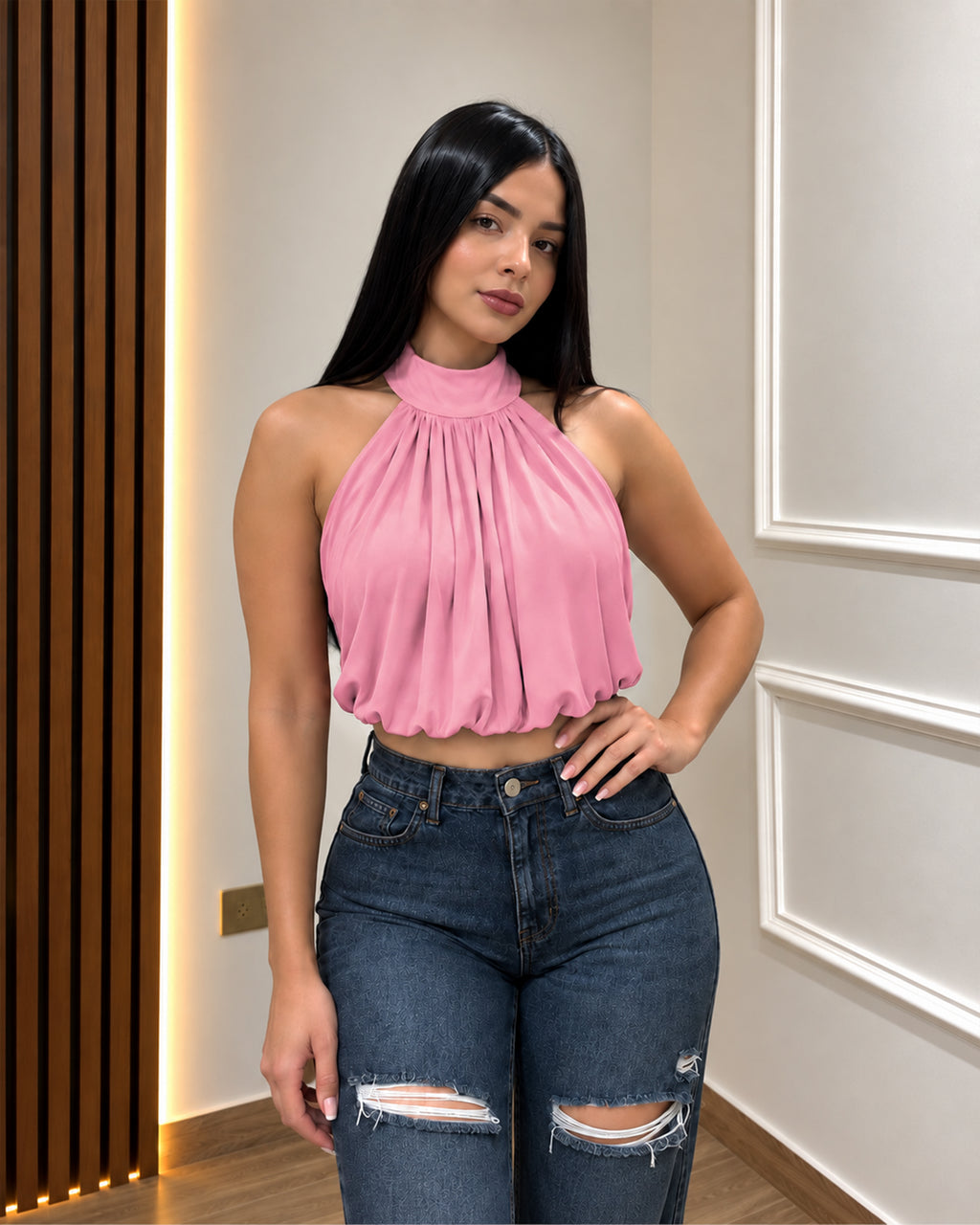BLUSA GLOBO AURA