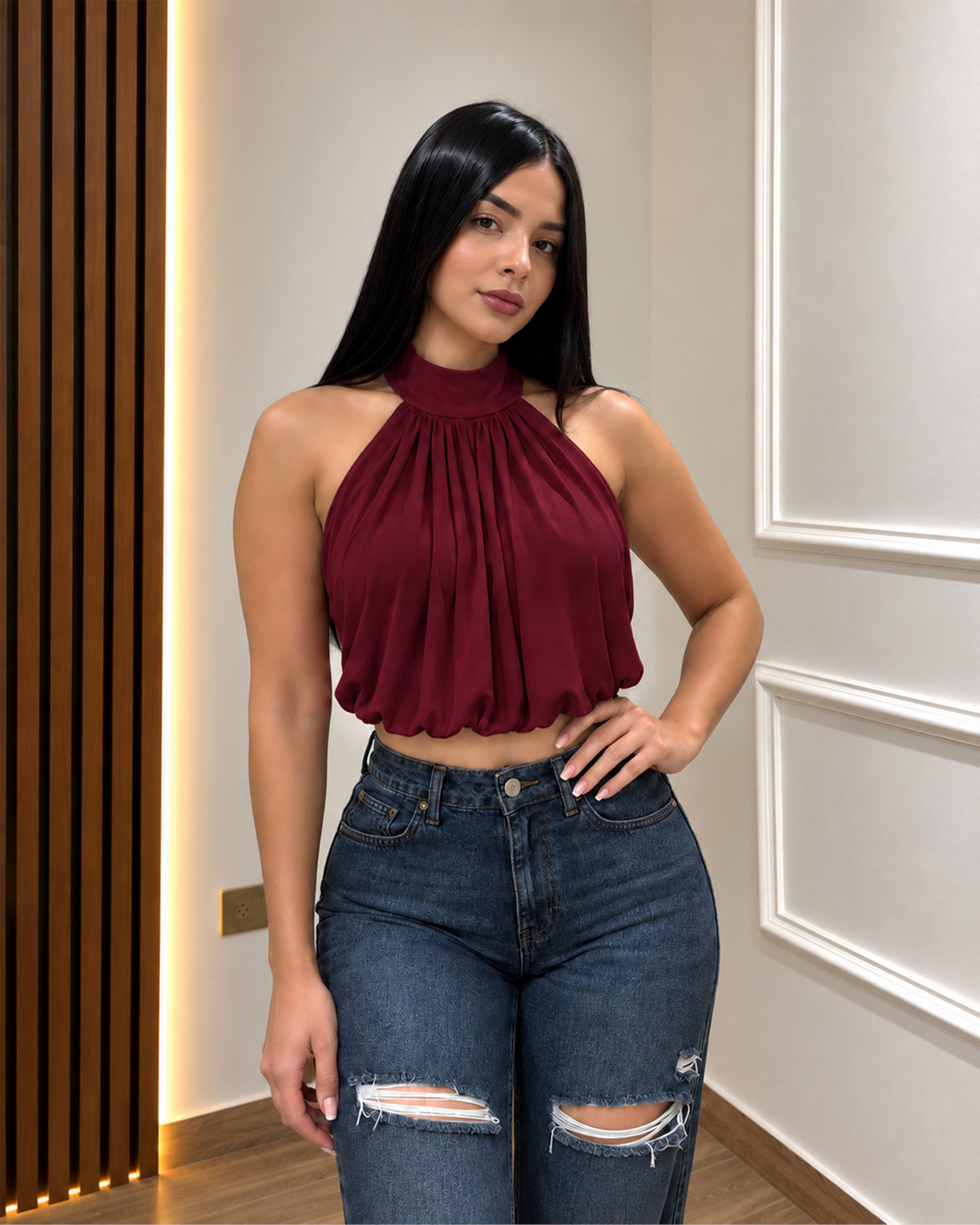 BLUSA GLOBO AURA