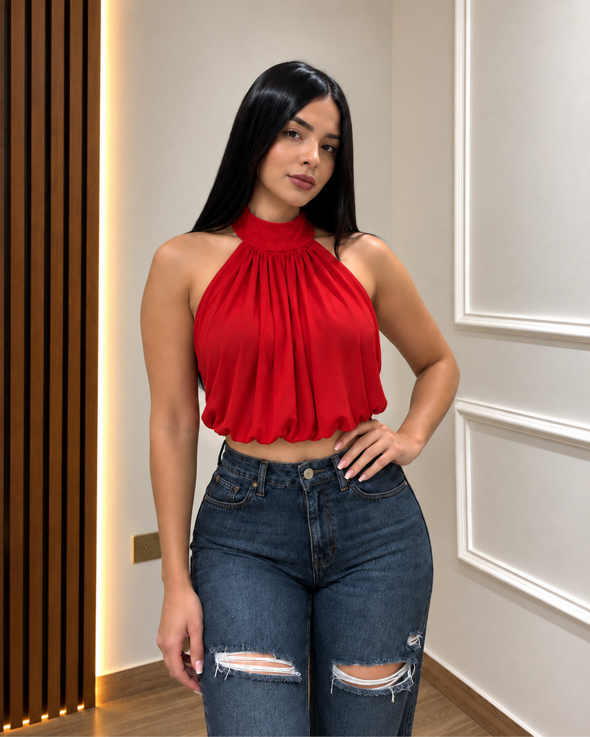 BLUSA GLOBO AURA