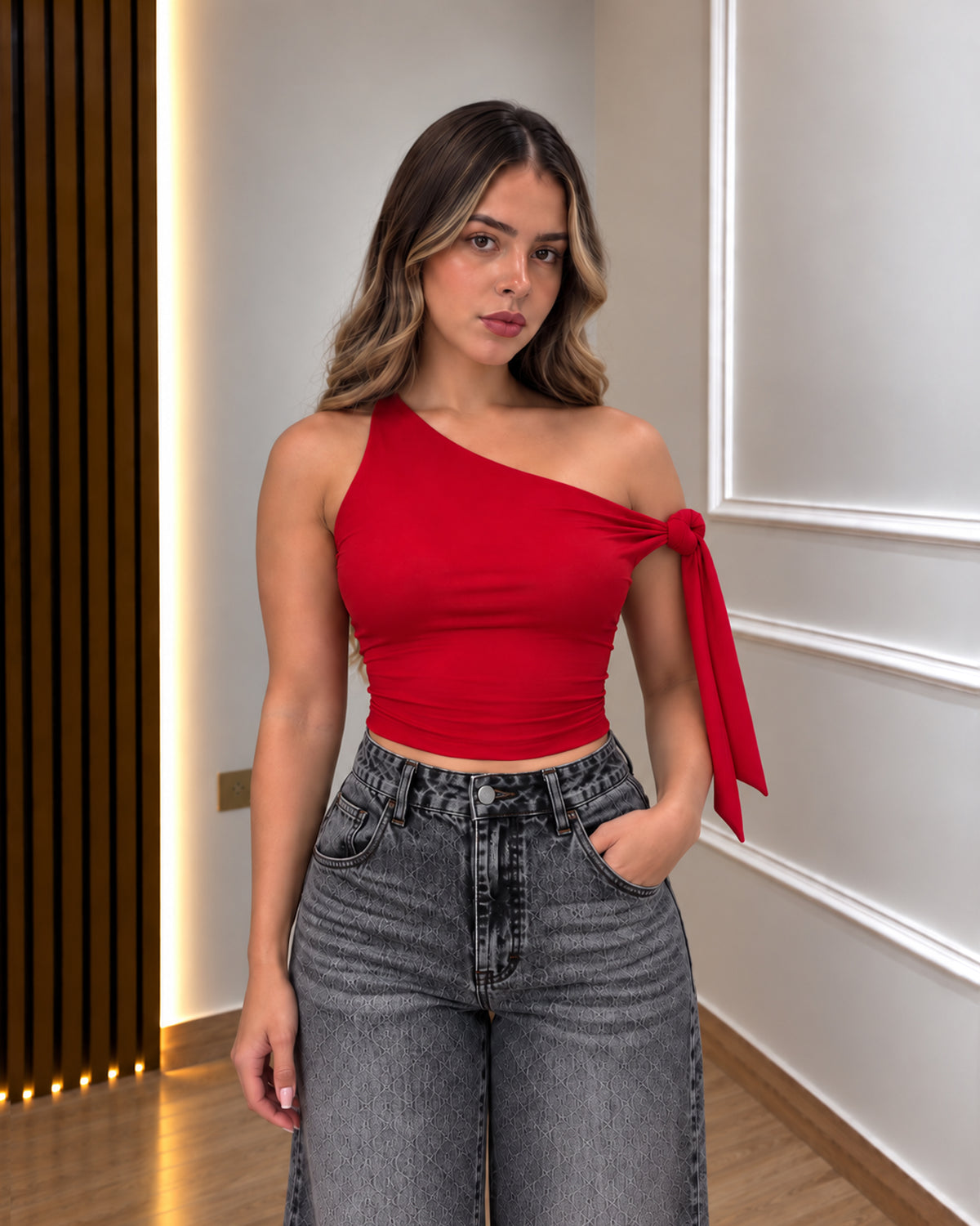 BLUSA LAZO AURA