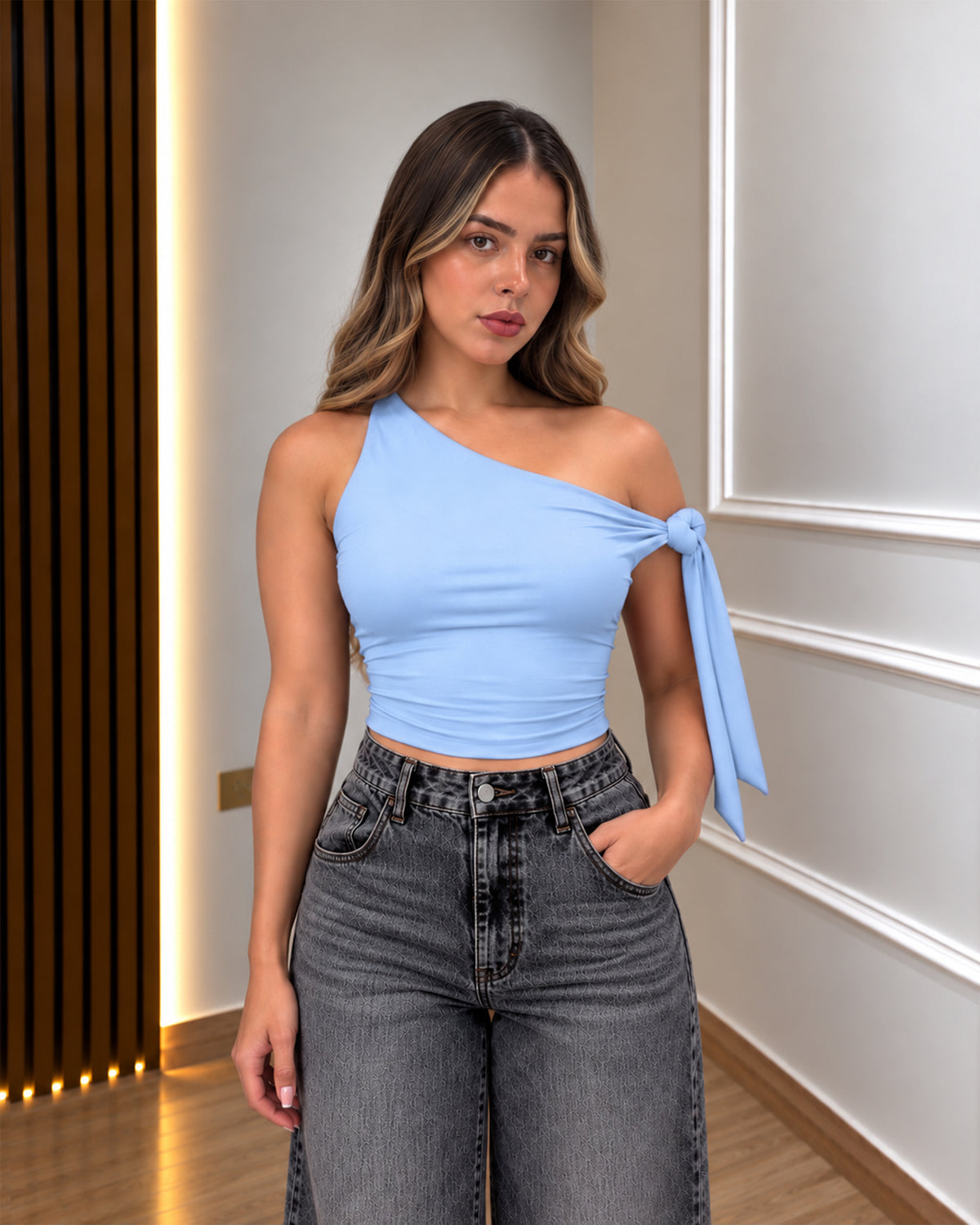 BLUSA LAZO AURA