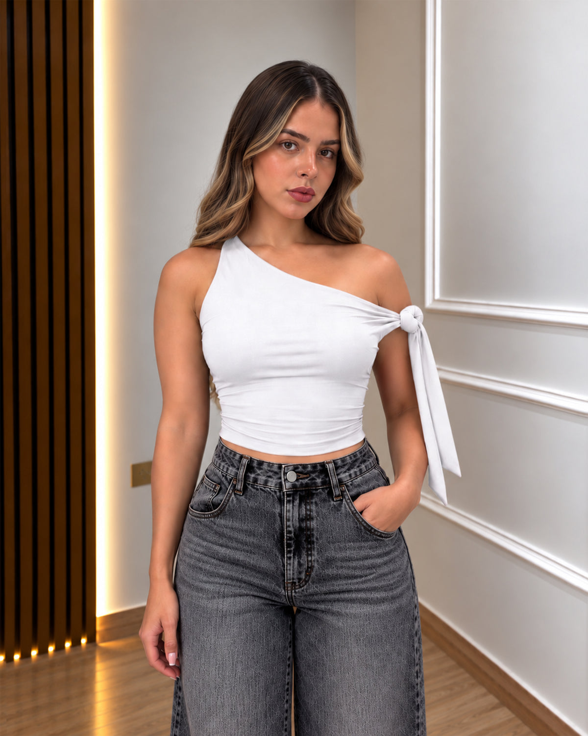 BLUSA LAZO AURA
