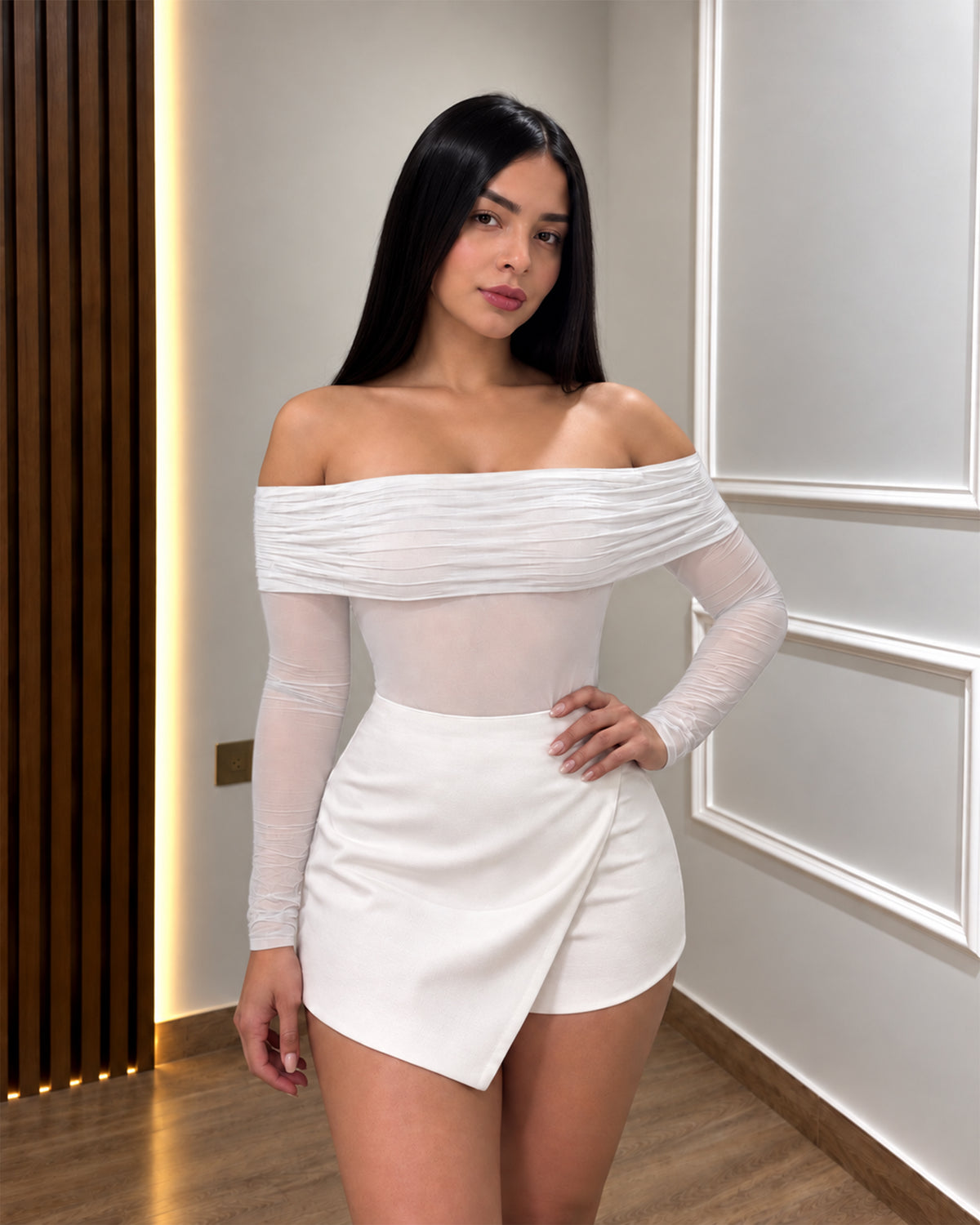 BODY BANDEJA MANGA LARGA AURA