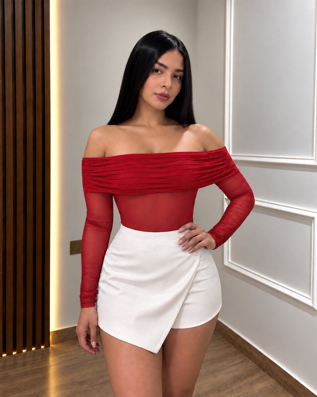 BODY BANDEJA MANGA LARGA AURA