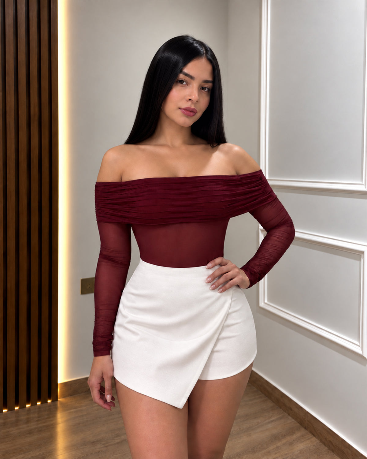 BODY BANDEJA MANGA LARGA AURA