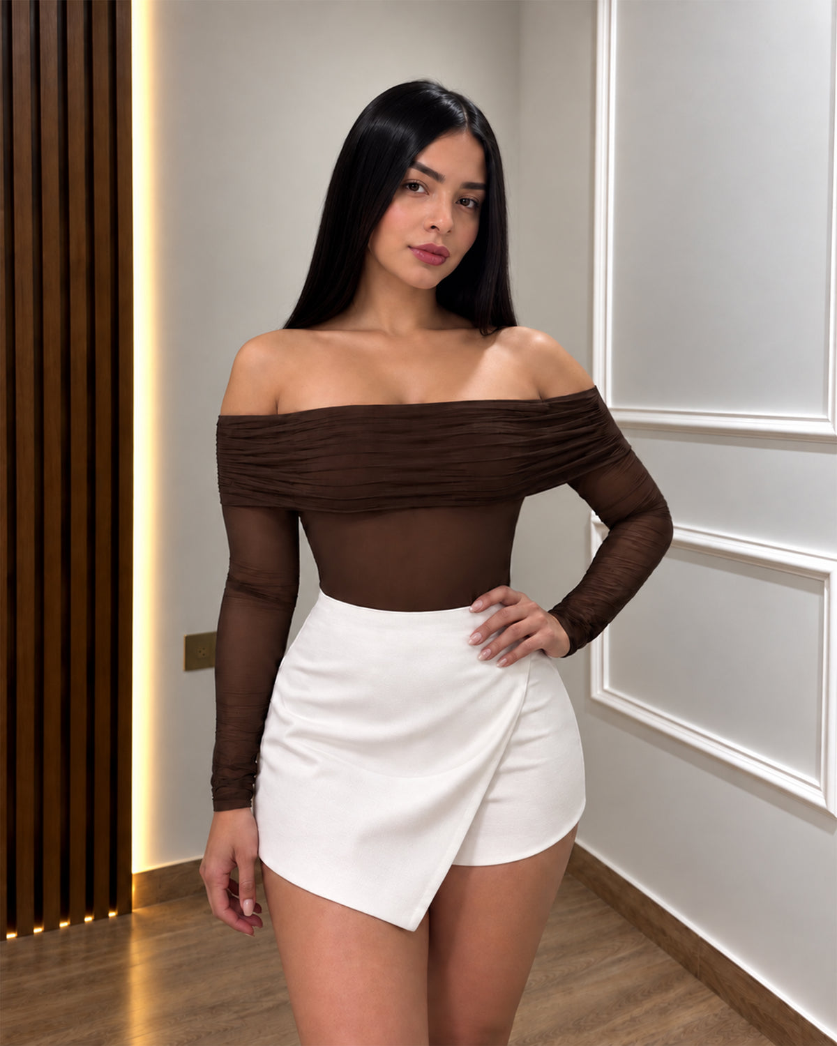 BODY BANDEJA MANGA LARGA AURA