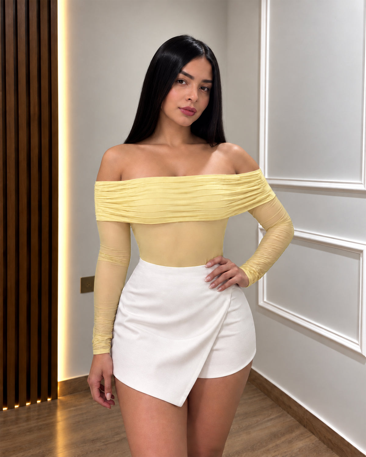 BODY BANDEJA MANGA LARGA AURA