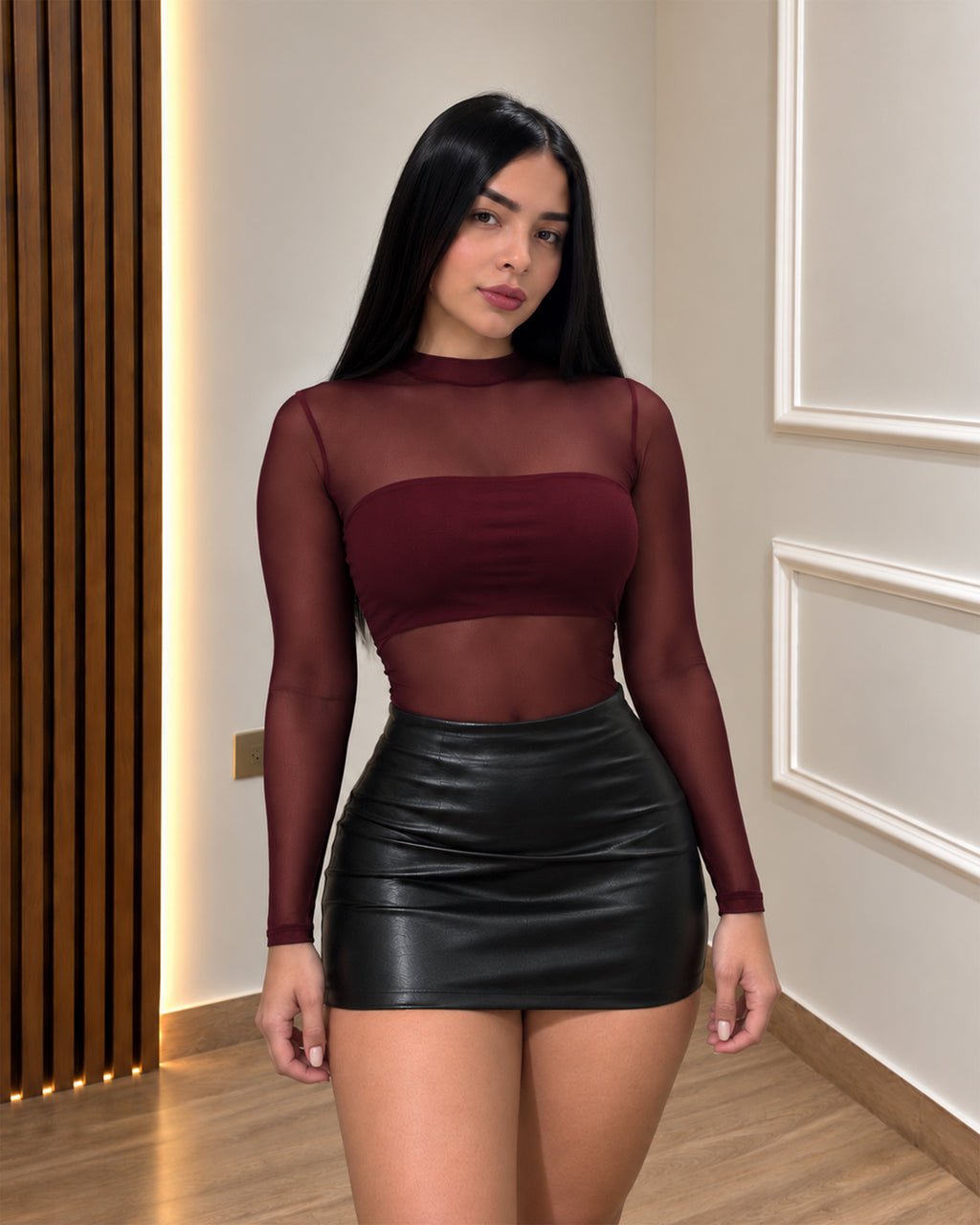 BODY MAYA CON TOP AURA