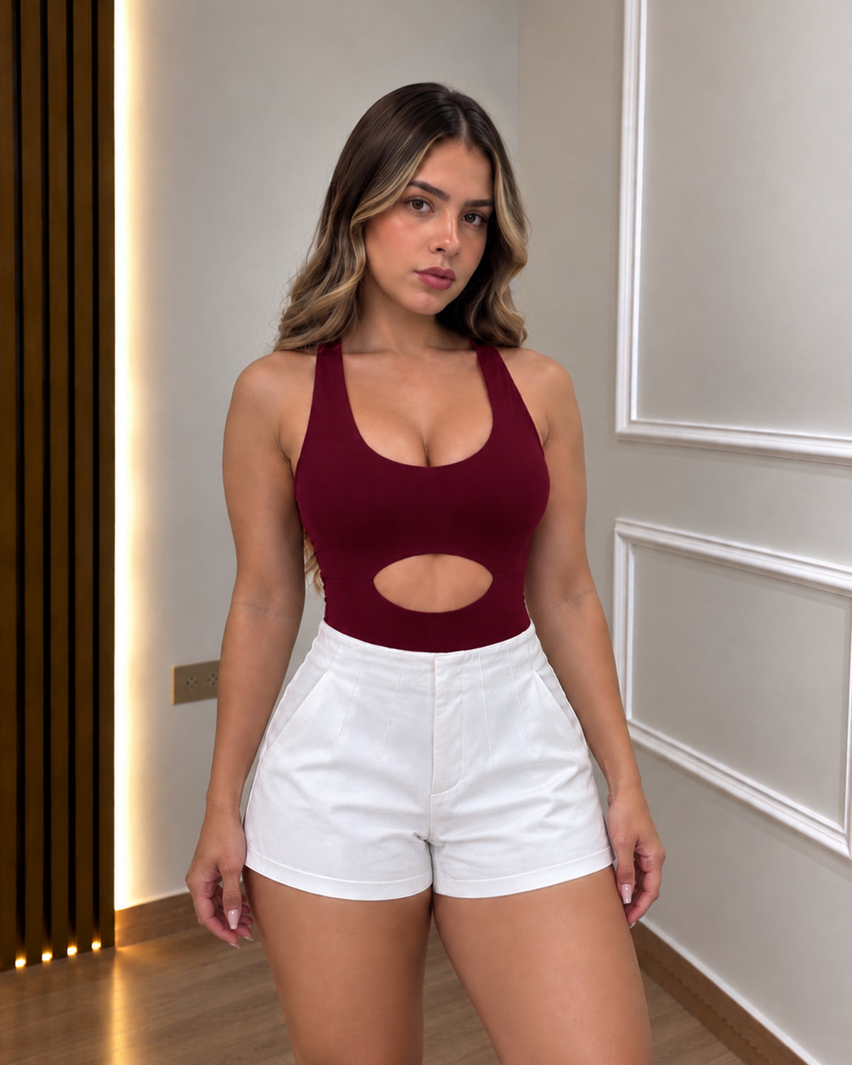 SHORT PINZA AURA